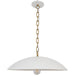 Dainolite Ltd - OFE-191P-MW-AGB - One Light Pendant - Ofelia - Matte White