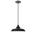 Dainolite Ltd - OLY-121P-MB - One Light Pendant - Olya - Matte Black
