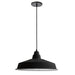 Dainolite Ltd - OLY-161P-MB - One Light Pendant - Olya - Matte Black