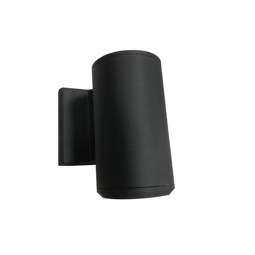 Oslo One Light Outdoor Wall Sconce Matte Black