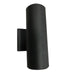 Dainolite Ltd - OSL-2W-MB - Two Light Outdoor Wall Sconce - Oslo - Matte Black