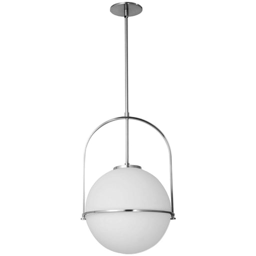 Paola One Light Pendant Polished Chrome