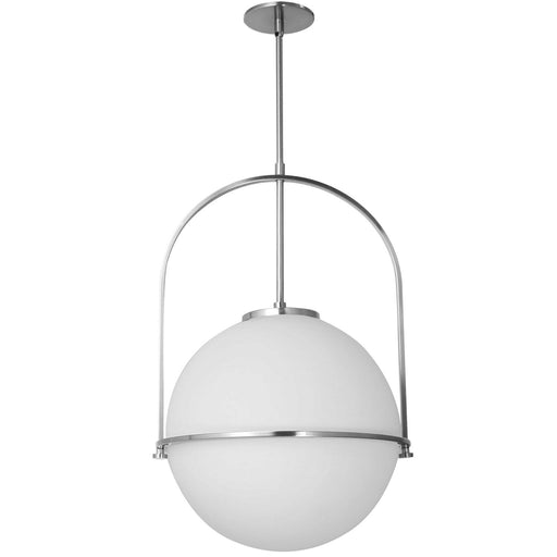 Paola One Light Pendant Polished Chrome