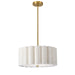 Dainolite Ltd - PCA-163P-AGB-FX - Three Light Pendant - Pacifica - Flax