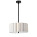 Dainolite Ltd - PCA-163P-MB-FX - Three Light Pendant - Pacifica - Flax