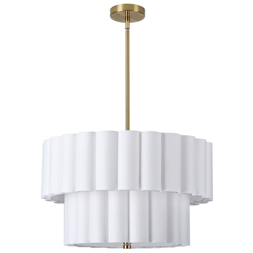 Pacifica Four Light Pendant White