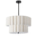 Dainolite Ltd - PCA-224P-MB-FX - Four Light Pendant - Pacifica - Flax