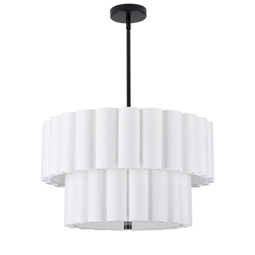 Pacifica Four Light Pendant White