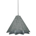 Dainolite Ltd - PCH-241P-MB-500 - One Light Pendant - Pascha - Grey