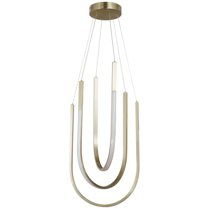 Dainolite Ltd - PCR-1654LEDP-AGB - LED Pendant - Pacari - Aged Brass
