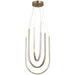 Dainolite Ltd - PCR-1654LEDP-AGB - LED Pendant - Pacari - Aged Brass