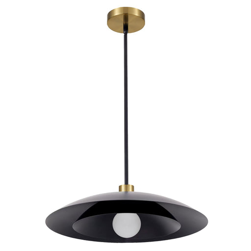 Dainolite Ltd - PIM-171P-MB - One Light Pendant - Pima - Matte Black