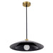 Dainolite Ltd - PIM-171P-MB - One Light Pendant - Pima - Matte Black
