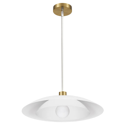 Dainolite Ltd - PIM-171P-MW - One Light Pendant - Pima - Matte White