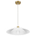 Dainolite Ltd - PIM-171P-MW - One Light Pendant - Pima - Matte White