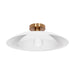 Dainolite Ltd - PIM-171SF-MW - One Light Semi-Flush Mount - Pima - Matte White