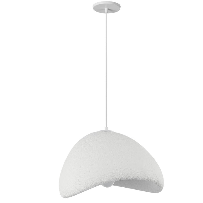 Dainolite Ltd - PLR-191P-MW - One Light Pendant - Pilar - White