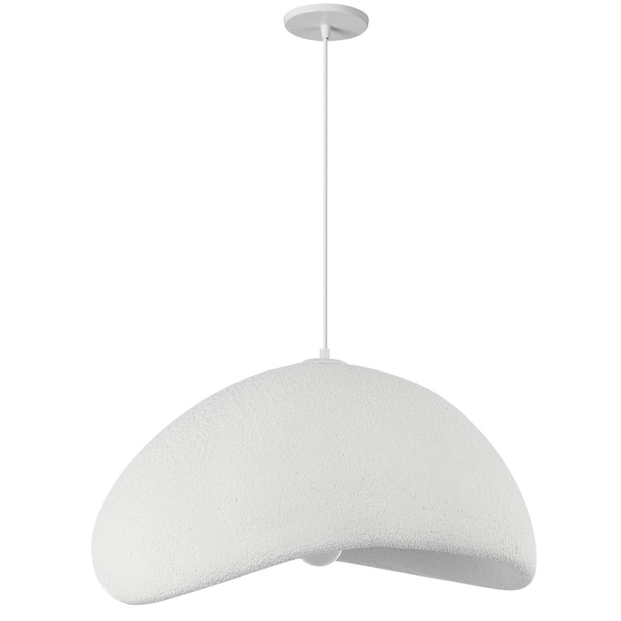 Dainolite Ltd - PLR-231P-MW - One Light Pendant - Pilar - White