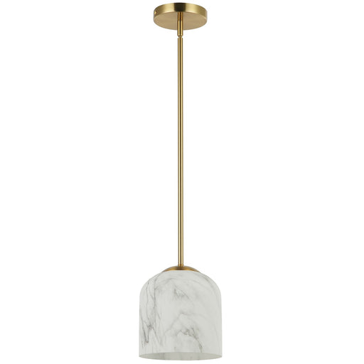 Patrice One Light Pendant Alabaster