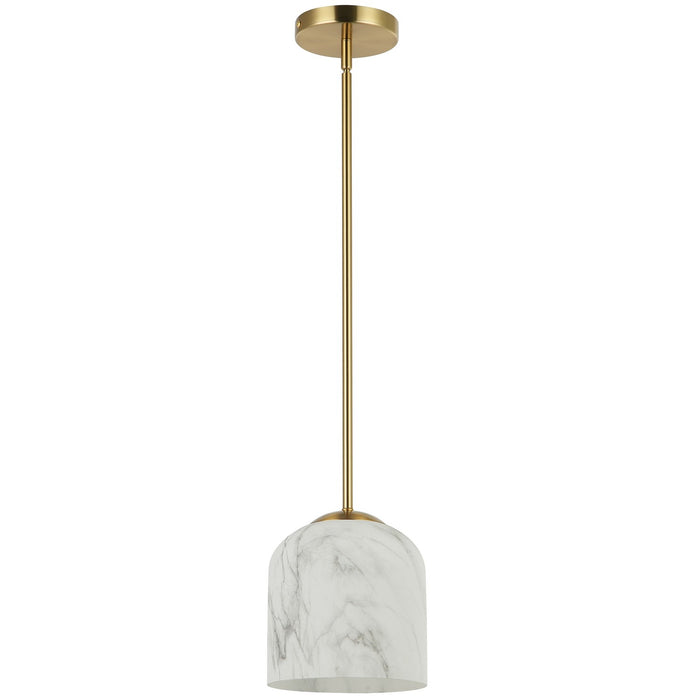 Dainolite Ltd - PRC-71P-AGB - One Light Pendant - Patrice - Alabaster