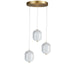 Dainolite Ltd - PRI-1222LEDP-AGB - LED Pendant - Peri - Clear