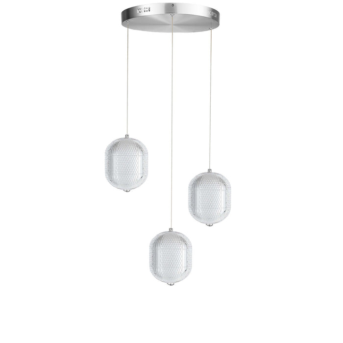 Dainolite Ltd - PRI-1222LEDP-PC - LED Pendant - Peri - Clear
