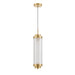 Dainolite Ltd - PRI-1916LEDP-AGB - One Light Pendant - Peri - Clear