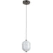 Dainolite Ltd - PRI-67LEDP-MB - LED Pendant - Peri - Clear