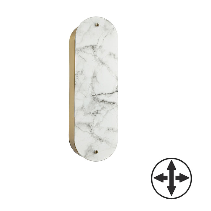 Dainolite Ltd - PSC-162W-AGB - Two Light Wall Sconce - Pascal - Alabaster