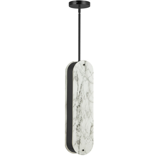 Pascal One Light Pendant Alabaster