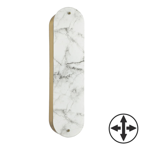 Pascal Two Light Wall Sconce Alabaster