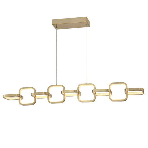 Patsy LED Pendant Aged Brass