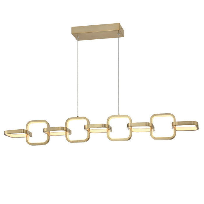 Dainolite Ltd - PTY-4359LEDHP-AGB - LED Pendant - Patsy - Aged Brass