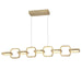 Dainolite Ltd - PTY-4359LEDHP-AGB - LED Pendant - Patsy - Aged Brass