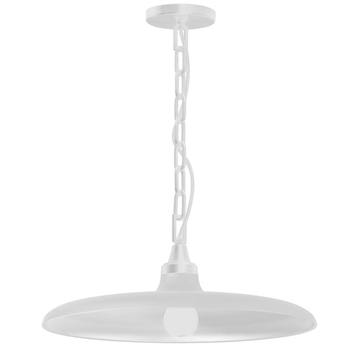 Dainolite Ltd - QTN-181P-MW - One Light Pendant - Quentin - Matte White
