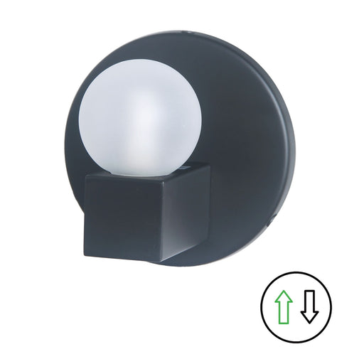 Raleigh One Light Vanity Matte Black