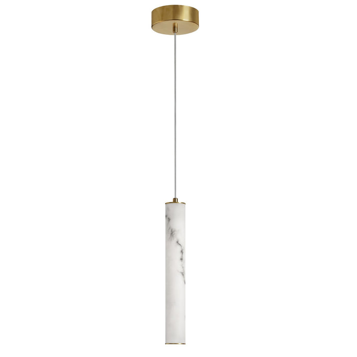 Dainolite Ltd - RBN-1210P-AGB-ALB - LED Pendant - Reuben - White