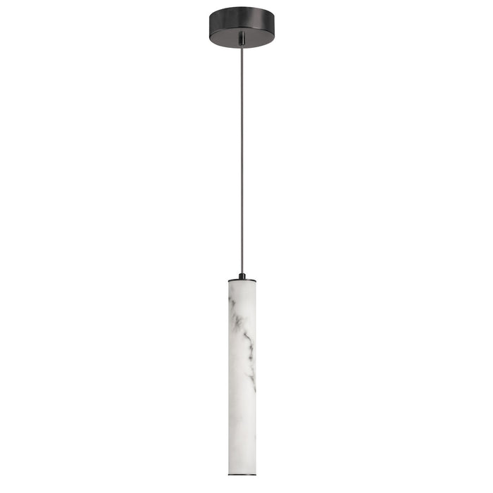 Dainolite Ltd - RBN-1210P-MB-ALB - LED Pendant - Reuben - White