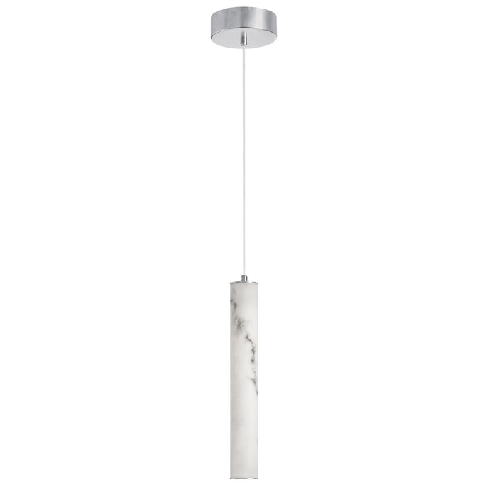 Dainolite Ltd - RBN-1210P-PC-ALB - LED Pendant - Reuben - White