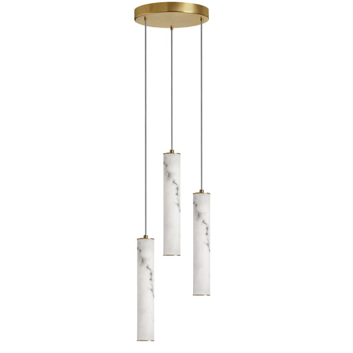 Reuben Three Light Pendant White