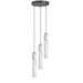 Dainolite Ltd - RBN-1230LEDP-MB - Three Light Pendant - Reuben - White