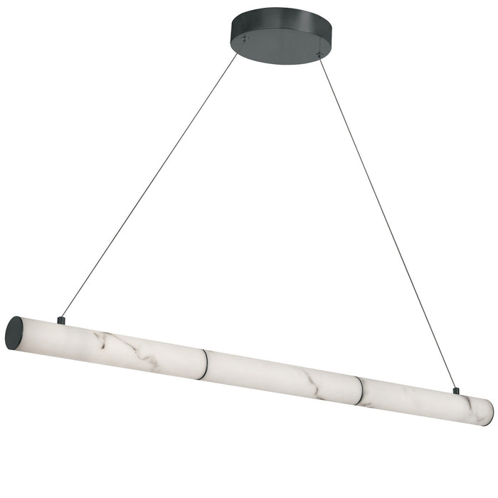 Dainolite Ltd - RBN-4030HP-MB-ALB - LED Pendant - Reuben - White