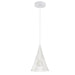 Dainolite Ltd - REB-71P-MW - One Light Pendant - Rebecca - Matte White