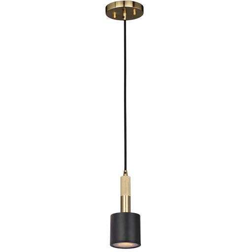 Rhoswen One Light Pendant Matte Black