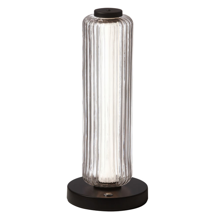 Dainolite Ltd - RMA-1510LEDT-MB - LED Table Lamp - Ramona - Clear