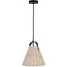 Dainolite Ltd - SND-141P-MB - One Light Pendant - Shenandoah - Natural
