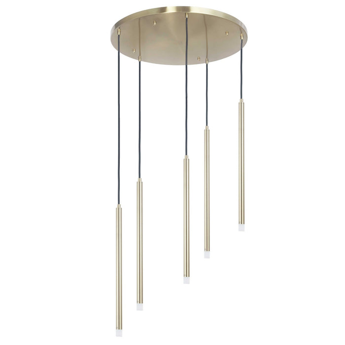 Dainolite Ltd - SNY-1815LEDP-AGB - LED Pendant - Sanya - Aged Brass