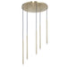 Dainolite Ltd - SNY-1815LEDP-AGB - LED Pendant - Sanya - Aged Brass