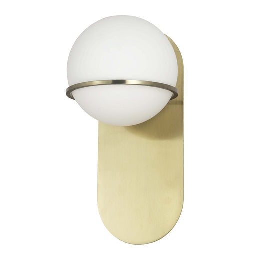 Sofia One Light Wall Sconce Aged Brass