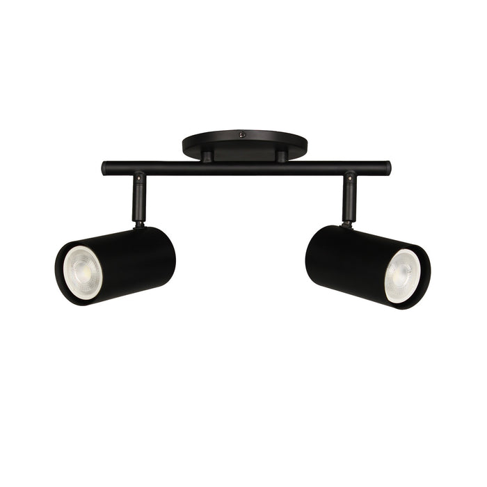 Dainolite Ltd - TAY-122SF-MB - Two Light Track Light - Taylor - Matte Black